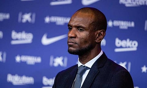 إريك أبيدال نجم السابق لبرشلونة الإسباني