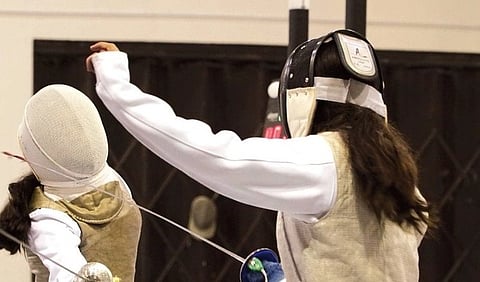 المنتخب السعودي للمبارزة