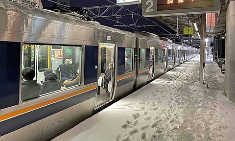 الثلوج في اليابان