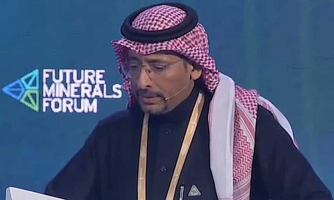 وزير الصناعة والثروة المعدنية بندر الخريف