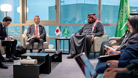 وزير الاقتصاد يستقبل وفد مجلس النواب الياباني