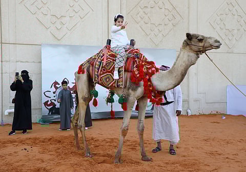 جانب من فعالية ركايب التأسيس