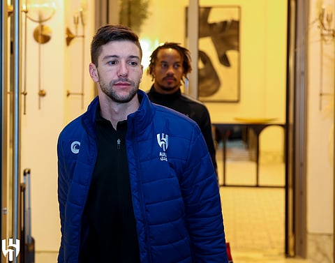 بعثة الهلال تحط الرحال في أرض الوطن