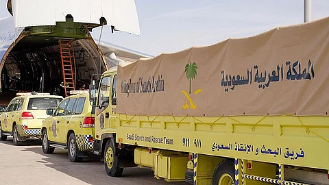 الطائرتان الإغاثيتان الرابعة والخامسة تغادران الرياض