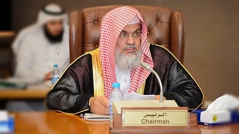 رئيس المحكمة العليا الشيخ خالد بن عبدالله اللحيدان