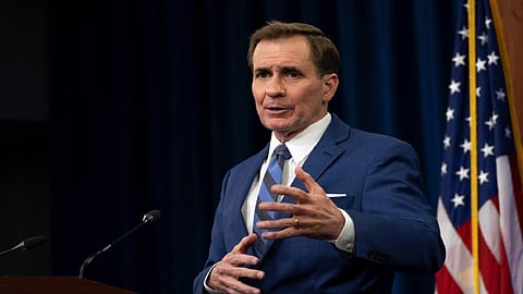 جون كيربي المتحدث باسم مجلس الأمن القومي بالبيت الأبيض