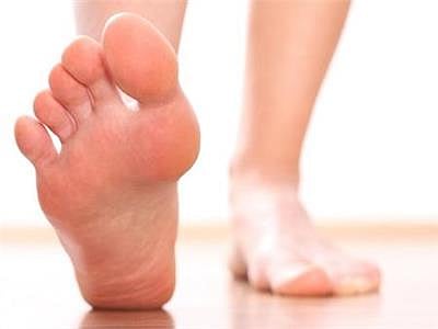 حرارة القدم