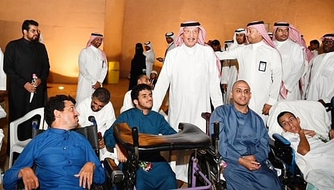 الأمير محمد بن ناصر بن عبد العزيز يزور قلعة الدوسرية