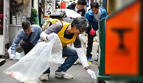 اليابان على وشك استضافة بطولة العالم لجمع القمامة