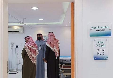 جانب من الجولات الميدانية لصحة حائل