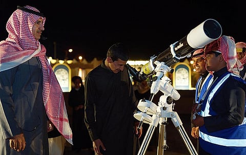 مراقبة الفضاء بمهرجان شتاء درب زبيدة