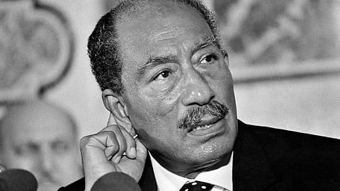 الرئيس المصري الراحل محمد أنور السادات