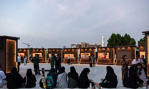 مشروع المأكولات الشعبية في حديقة الأربعين