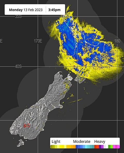 إعصار جابرييل بنيوزيلندا