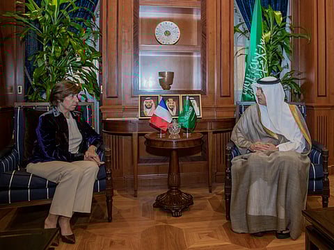 الجبير يبحث العلاقات الثنائية مع وزيرة الخارجية الفرنسية