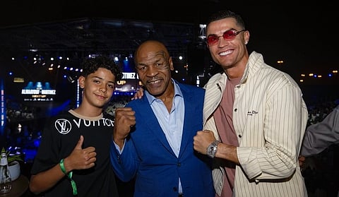 رونالدو ومايك تايسون