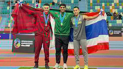 الأخضر لألعاب القوى يحصد ذهبية البطولة الآسيوية للصالات بكازاخستان