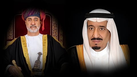 خادم الحرمين وسلطان عُمان