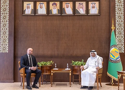 الأمين العام لمجلس التعاون وسفير جمهورية البوسنة والهرسك لدى المملكة