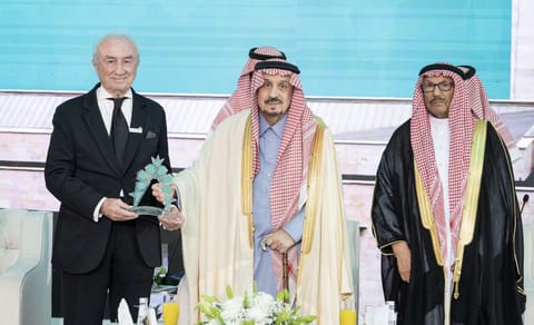 جانب من حفل توزيع الجوائز