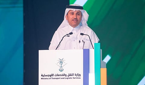 وزير النقل والخدمات اللوجستية صالح الجاسر
