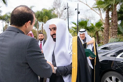 استقبال رئيس ديوان المظالم