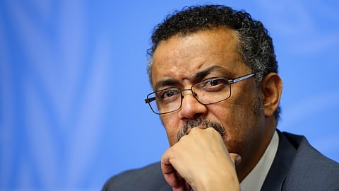 المدير العام لمنظمة الصحة العالمية تيدروس أدهانوم جيبرييسوس