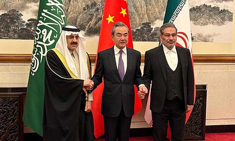 "العيبان": البيان الثلاثي يهدف لتعزيز الأمن والاستقرار في المنطقة والعالم