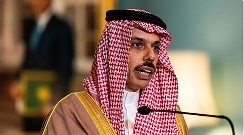 وزير الخارجية الأمير فيصل بن فرحان