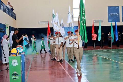 تدشين دوري المدارس بنجران