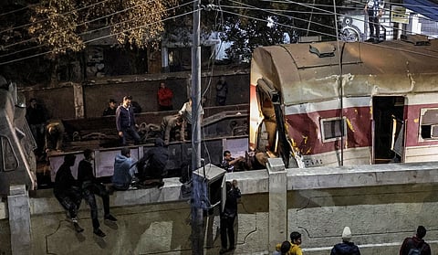 حادث قطار قليوب