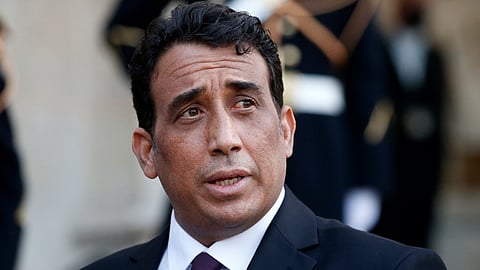رئيس المجلس الرئاسي الليبي محمد المنفي