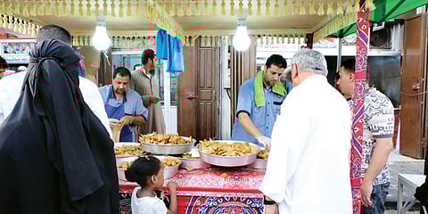 البسطات الرمضانية - أرشيفية