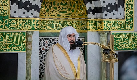 الرئيس العام يلقي كلمة توجيهية بعد صلاة العشاء بالمسجد النبوي