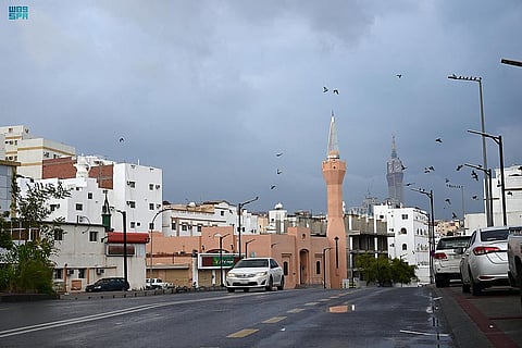 أمطار على مكة المكرمة