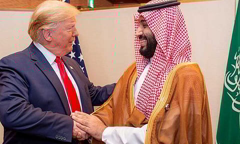 ولي العهد وترامب