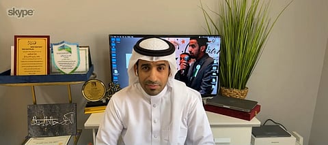 المبتعث السعودي خالد الشمراني
