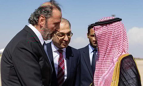 وزير الخارجية يصل دمشق في أول زيارة رسمية لسوريا منذ 12 عامًا