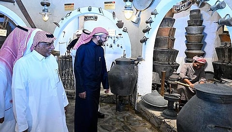 جانب من الزيارة