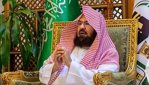 الرئيس العام لشؤون المسجد الحرام والمسجد النبوي، الدكتور عبدالرحمن السديس