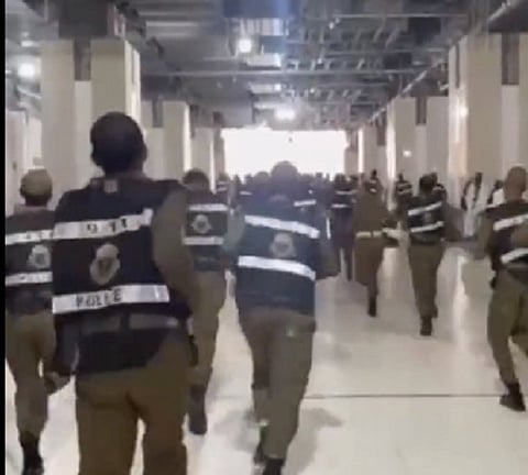 فرحة رجال الأمن