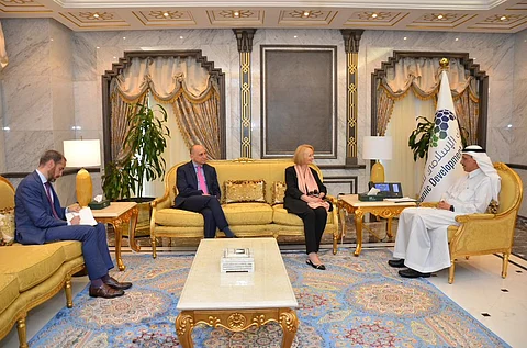 مارتينا سترونج ومحمد الجاسر