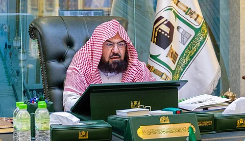الرئيس العام للمسجد الحرام والمسجد النبوي الشيخ الدكتور عبدالرحمن السديس