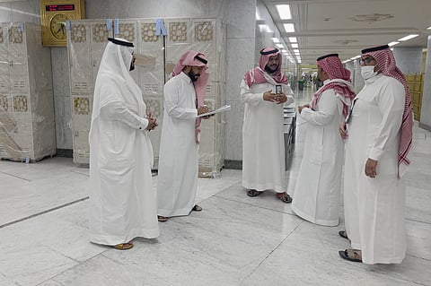 التحقق من خدمة الاعتكاف بالحرم المكي