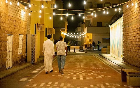 أجواء شهر رمضان في العلا