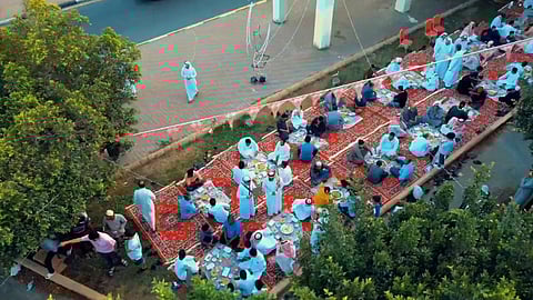 الإفطار الجماعي بحي اليمانية بالطائف