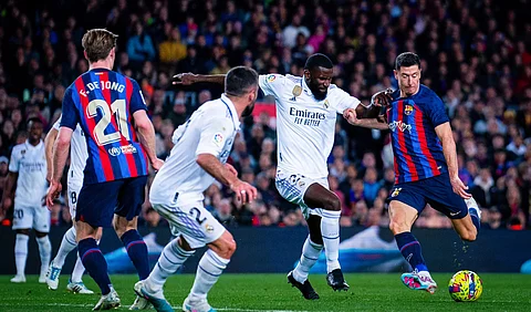 برشلونة وريال مدريد