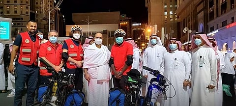 الدراجات الهوائية والنارية المجهزة إسعافيا