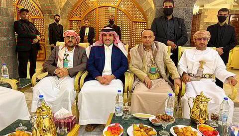 سفير المملكة مع الوفد اليمني والعماني