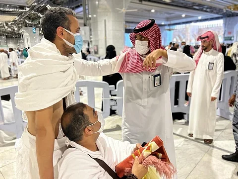 تقديم الخدمات لضيوف الرحمن